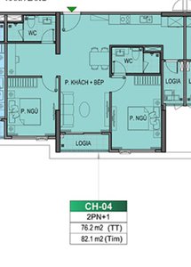 Layout căn hộ