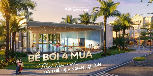 Bể bơi 4 mùa 400m2
