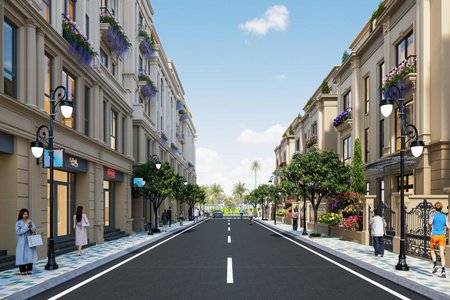 PHỐI CẢNH TUYẾN PHỐ – PHÂN KHU TINH HOA