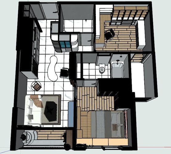 2 PN, Tòa BS11, khu The Beverly Solari, Vinhomes Grand Park