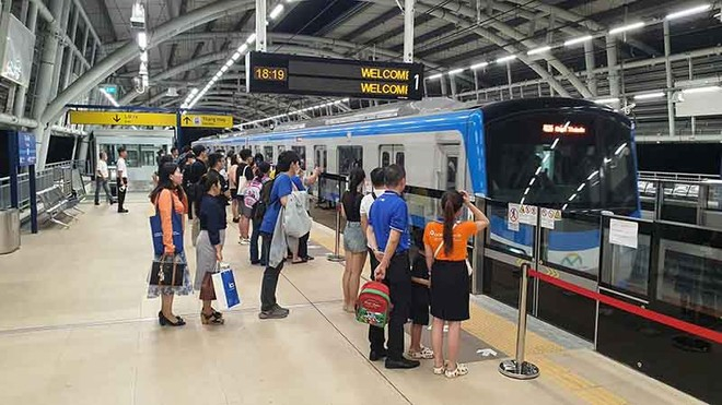 Metro số 1 Bến Thành Suối Tiên liên kết Vinhomes Grand Park