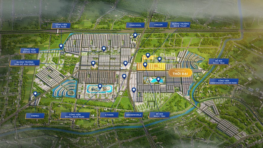 Liền kề, khu Thời Đại, Vinhomes Ocean Park 3