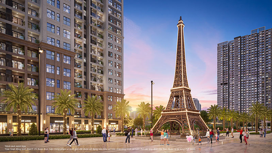 Studio, Tòa PR6, khu Paris
