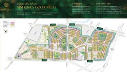 Tổng mặt bằng Golden city