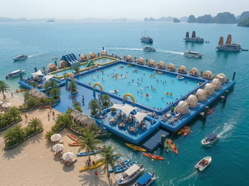 Bể bơi nổi Infinity 5.000m2