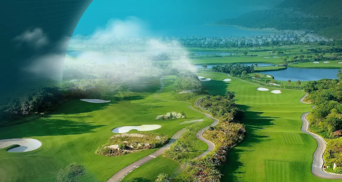 Bộ đôi sân Golf 18 hố tiêu chuẩn quốc tế