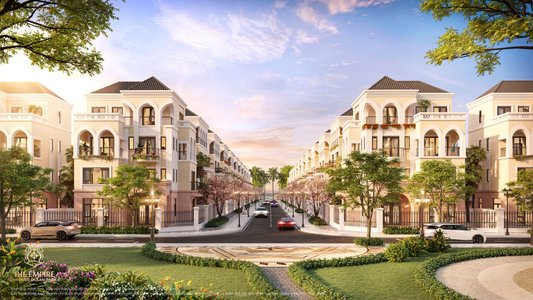 Ảnh mẫu nhà khu Vịnh Tây