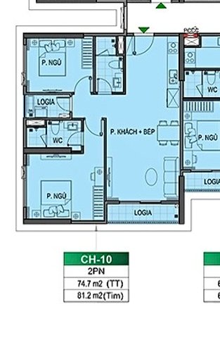 2 PN, Tòa BE1, khu The Beverly, Vinhomes Ocean Park