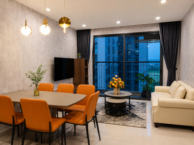 Không gian căn hộ 2PN1WC