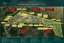 Tổng mặt bằng tiện ích Vinhomes Sài Gòn Park 