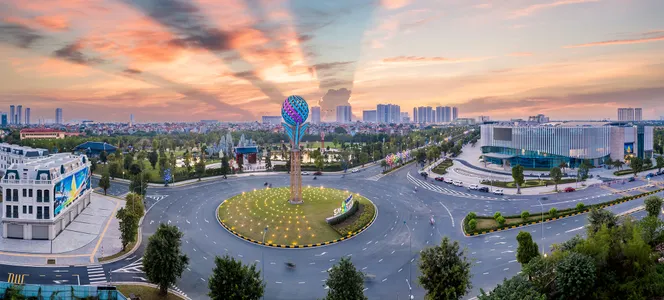 Công viên Zen Park & Vincom Mega Mall