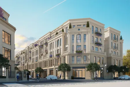 Phối cảnh Nhà Liền kề Phong cách Manhattan