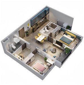 Căn hộ 3D mẫu