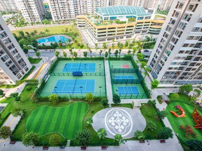 Hình ảnh thực tế tiện ích phân khu
