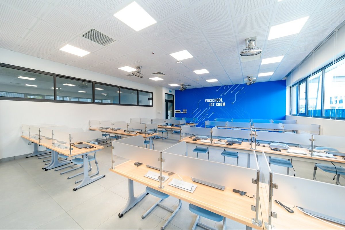 Phòng học ICT trường Vinschool Ocean Park 2