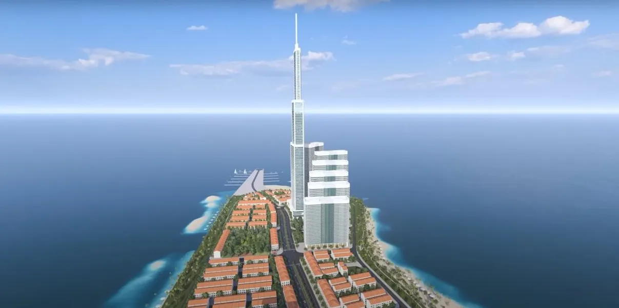 Toà tháp Landmark 108 tầng