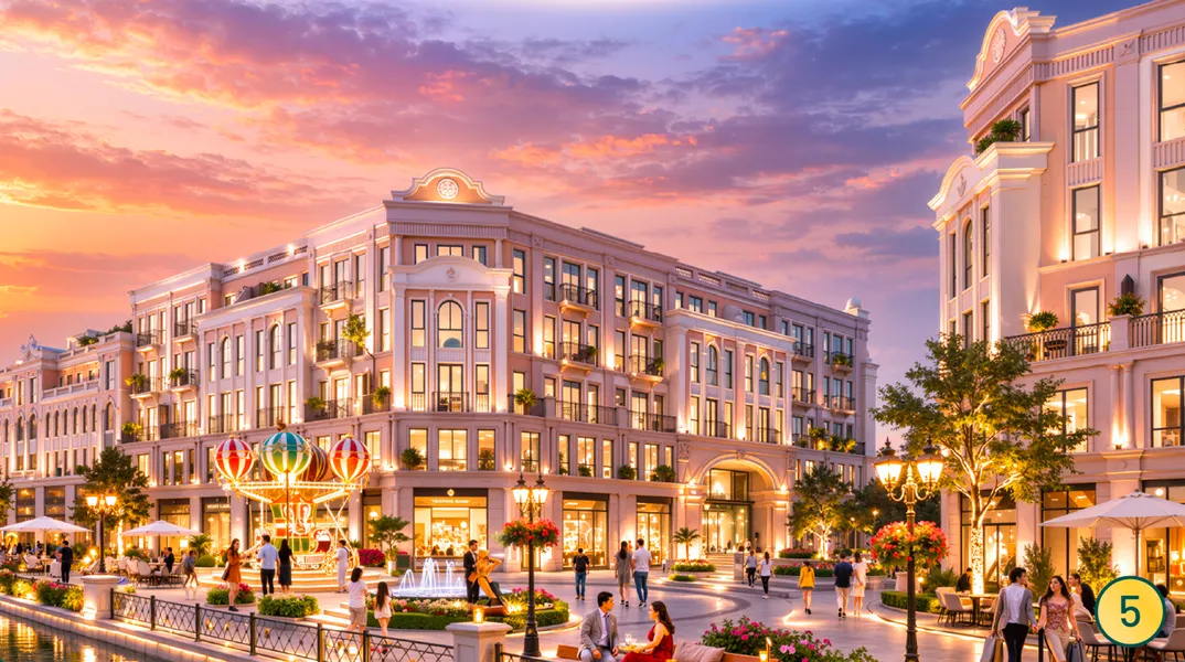 Khu phố thương mại Vincom Collection 