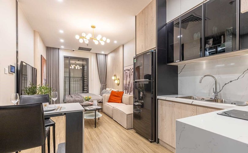 Studio, Tòa ZR3, khu The Zurich, Vinhomes Ocean Park