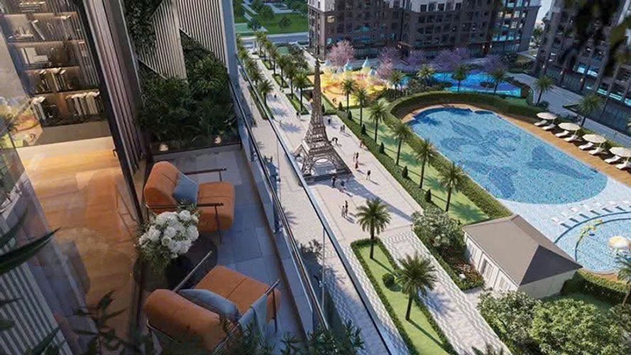 1 PN + 1, Tòa PR6, khu Paris, Vinhomes Ocean Park