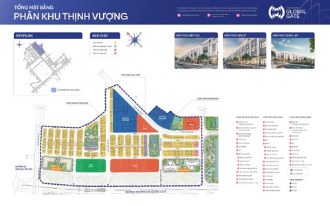 TỔNG MẶT BẰNG PHÂN KHU TỊNH VƯỢNG