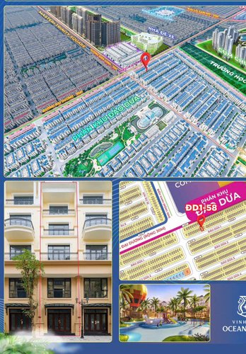 Liền kề, khu Đảo Dừa, Vinhomes Ocean Park 2