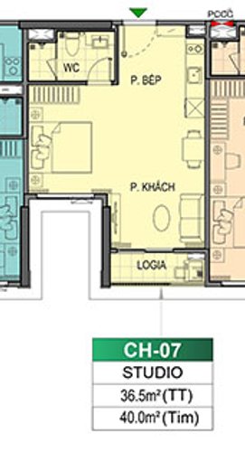 Studio, Tòa BE4, khu The Beverly, Vinhomes Ocean Park