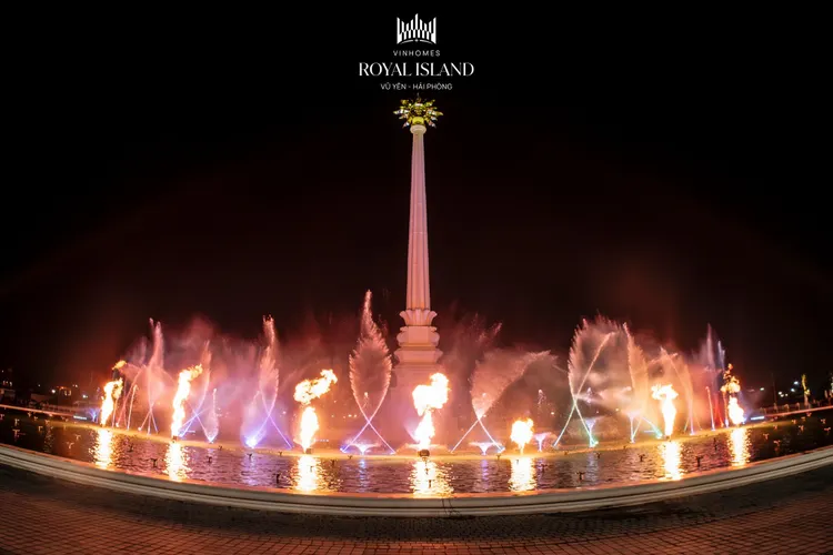 Quảng trường châu Âu Royal Square đẹp tráng lệ