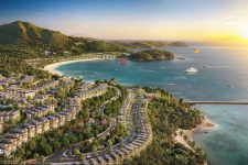 Dãy biệt thự view hướng biển Đông của Vinhomes Hải Vân Bay (Ảnh phối cảnh)