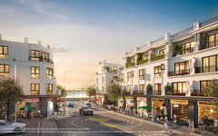 Hình ảnh phối cảnh Shophouse Liền kề