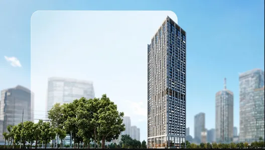 Tòa tháp văn phòng Wonder Tower 45 tầng hiện đại hàng đầu Châu Á 