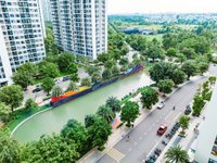 Công viên Cầu Vồng là một trong những điểm nhấn nổi bật của khu đô thị Vinhomes Grand Park.