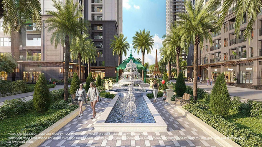 1 PN + 1, Tòa PR1, khu Paris, Vinhomes Ocean Park