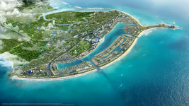 Toàn cảnh dự án Vinhomes Green City (ảnh phối cảnh)