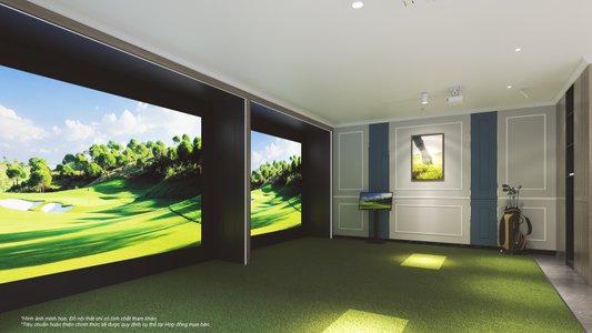 Phối cảnh tiện ích Golf 3D