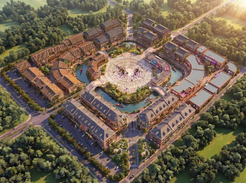 Trung tâm ẩm thực quốc tế Global Village 19.3ha 