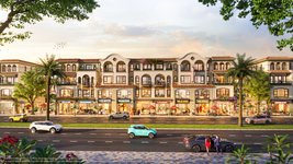 Hình ảnh phối cảnh Shophouse Liền kề