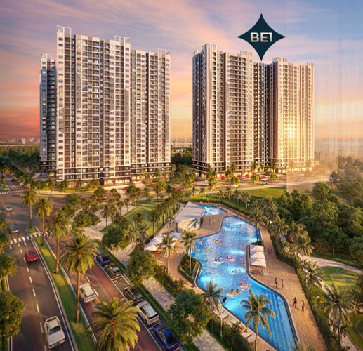 2 PN, Tòa BE1, khu The Beverly, Vinhomes Ocean Park