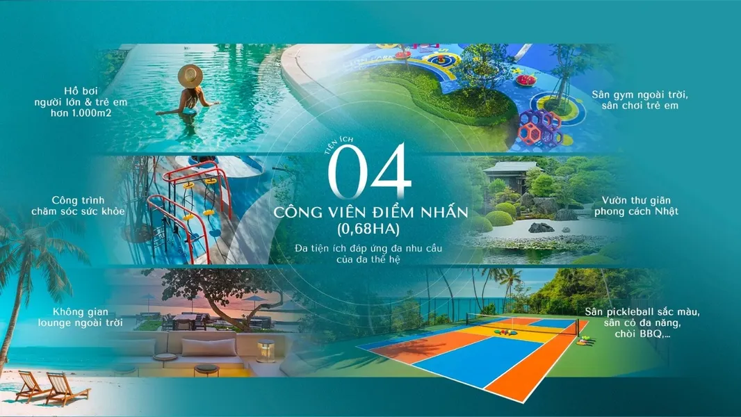 Bộ tứ tiện ích đẳng cấp tại Vinhomes Pearl Bay