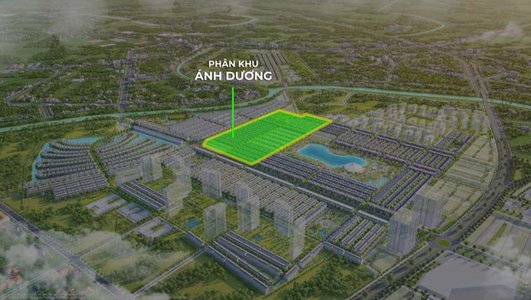 Vị trí Phân khu Ánh Dương