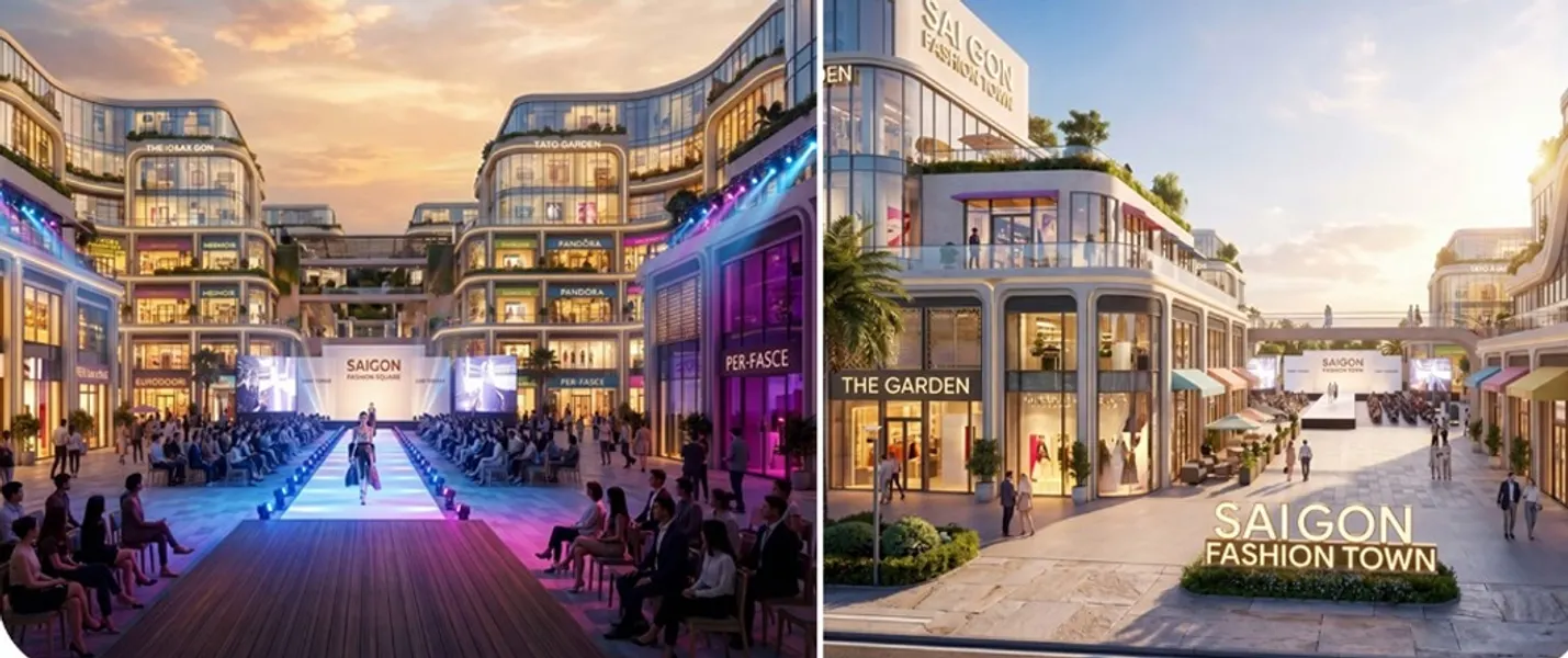 Làng Thời Trang Fashion Town 2.3ha