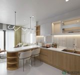 Phối cảnh phòng bếp