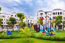 Ảnh thực tế nội khu Cọ Xanh