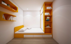 Không gian căn hộ 2PN1WC