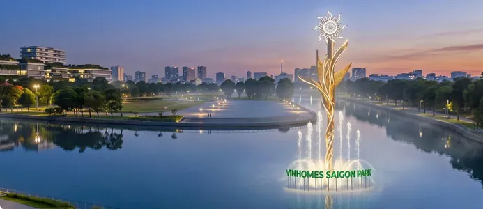 Tháp biểu tượng Thành phố công viên tri thức toàn cầu SAIGON PARK TOWER