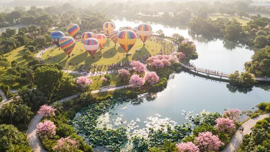Công viên rừng bách thảo Botanica Park 27ha
