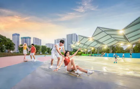 Sân trượt patin - Công viên Central Park