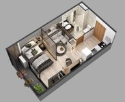 can-ho-studio anh 3D