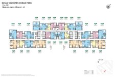 Layout mặt bằng tòa ZR1
