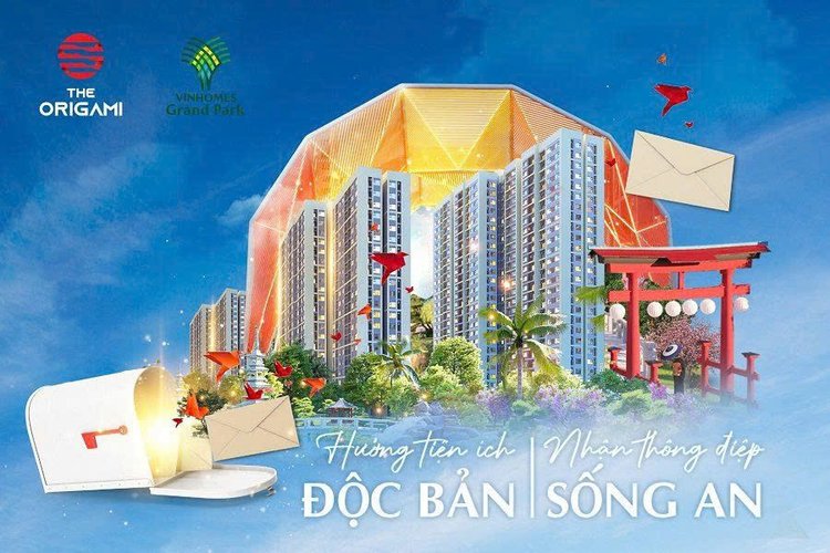 1 PN + 1, Tòa S8.01, khu The Origami, Vinhomes Grand Park