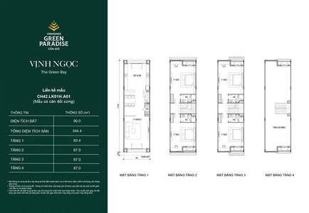 Thiết kế căn liền kề mẫu